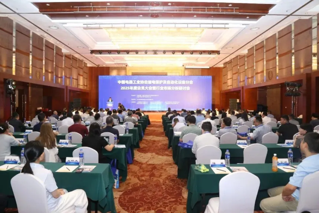 置恒電氣應(yīng)邀出席2025年度中國(guó)電器工業(yè)協(xié)會(huì)繼電保護(hù)及自動(dòng)化設(shè)備分會(huì)會(huì)員大會(huì)暨行業(yè)市場(chǎng)分析研討會(huì)